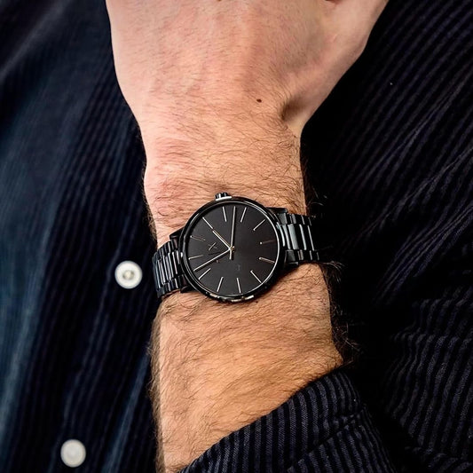 X-Series Noir Edition – All Black Minimalist Watch for Men